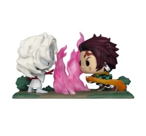 Figura de vinilo Funko Pop Demon Slayer Moment: Tanjior VS Rui #1034 - Imagen 1 de 4