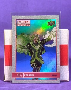 Upper Deck: Marvel Annual 21-22: #65 Polaris (Blue Parallel)