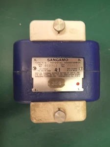 SANGAMO VOLTAGE TYPE T-6 POTENTIAL TRANSFORMER - CAT# 72057 - 480 VOLT - Picture 1 of 10