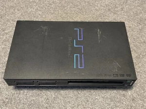 PlayStation 2 PS2 Fat SCPH-35001 Sistema de Repuesto Carcasa Completa Estuche Negro - Imagen 1 de 15