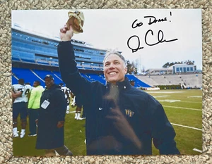 Dave Clawson signed Autogramm Auto 8x10 Foto Wake Forest - Bild 1 von 1