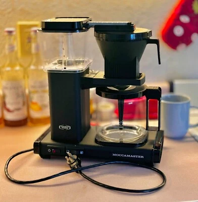 Technivorm-Moccamaster KB 741 84.  Cafetera de 10 tazas - negra mate. Foto 1 de 2