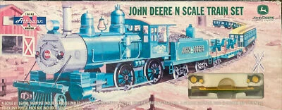 n scale athearn john deere train set Old Timer Wild West Overton passenger pack - Image 1 of 4