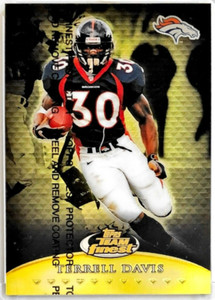 1999 Finest Team Finest Gold #T9 Terrell Davis 221/250 BRONCOS