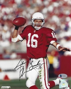 Jake Plummer Signed Cardinals Football 8x10 Photo BAS Beckett COA ASU Autograph - Picture 1 of 3