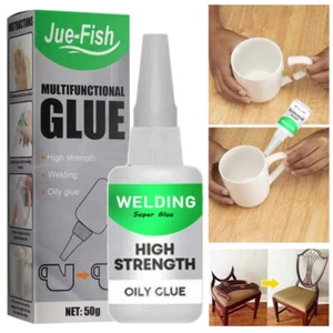 50ml Multifunctional Super Glue, Welding High-Strength Oily Glue, Strong Glue - Picture 1 of 13