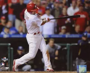 FOTO DE 8X10 SHANE VICTORINO PHILADELPHIA PHILLIES NLDS 2008 SIN FIRMAR - Imagen 1 de 1