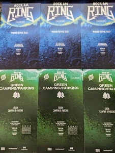 3x Rock am Ring 2025 Weekend Festival Ticket + 3x GREEN Camping Ticket - Bild 1 von 1