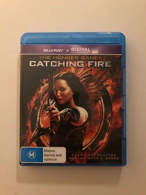 The Hunger Games: Catching Fire (Blu-ray,2013) Jennifer Lawrence, Liam Hemsworth - Image 1 of 3
