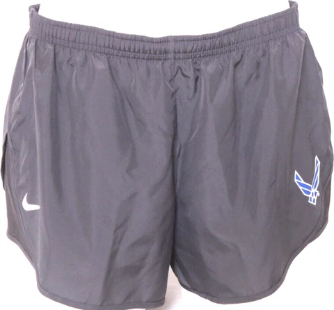 NEW United States USAF Air Force Falcons Nike Dri-Fit Gray Shorts Womens M Cover