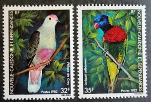 Timbre NOUVELLE CALEDONIE / NEW CALEDONIA Stamp YT n°462 et 463 n** (Cyn19) - Picture 1 of 1