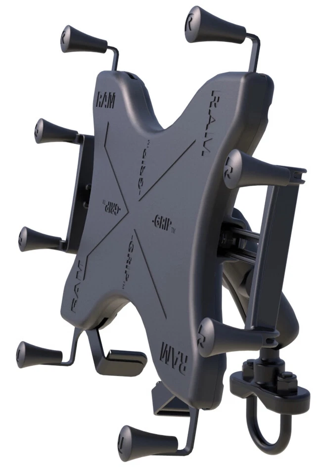 RAM Mount X-Grip III Universal 12" Tablet Zinc U-Bolt Mount RAM-B-149Z-UN11U - Image 1 of 1