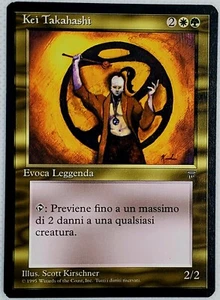 MTG Kei Takahashi (Italian Legends/Gold/R) - NM/M Unplayed - Subvoodoo - Picture 1 of 2
