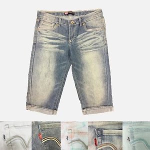 Levi Strauss Girls Kids Straight Leg Regular Fit Skimmer Denim Jeans Pants - Picture 1 of 20