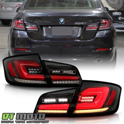 Luces traseras secuenciales LED completas para BMW F10 528i 535i 550i M5 2011-2016 Foto 1 de 4