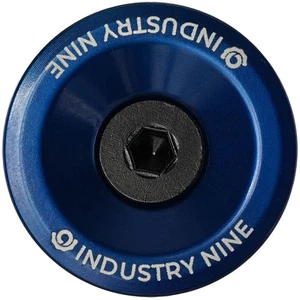 Industry Nine Ultra Light Aluminum Top Cap, Blue - Picture 1 of 1