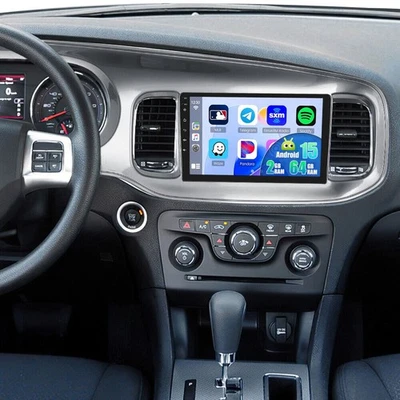 For Dodge Charger 2011-2014 Apple Carplay Car Stereo Radio Android 15 GPS 2+64GB - Image 1 of 4