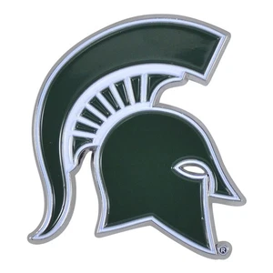 Michigan State Spartans Logo Solid Metal Color Emblem - Bild 1 von 1
