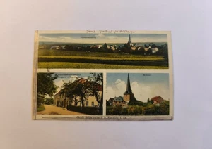 AK Gruß aus Schwarzbach b. Rochlitz - Drogerie Max Hentschel - 1930 - Picture 1 of 2