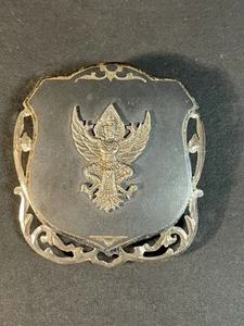 Siam Vintage Sterling Silver Garuda Image Money Clip Or Bookmark? 10Grams - Picture 1 of 11