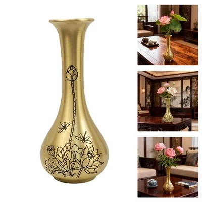 Metal Vases Modern Large Flower Vases Decorative Centerpieces Home Decors - Bild 1 von 4