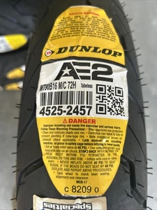 NEUMÁTICO DUNLOP AMERICAN ELITE AE2 DELANTERO MT90B16 BIAS TL 130 90 16 - Imagen 1 de 2