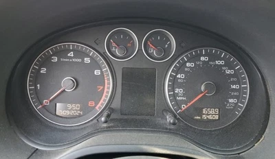 Cuadro medidor velocímetro original A3 2009-2010 154 k millas Audi Foto 1 de 4