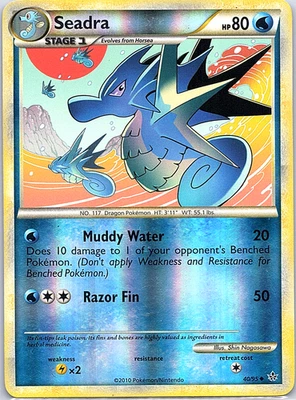 Seadra 40/95 Unleashed Reverse Holo MP - Image 1 of 2