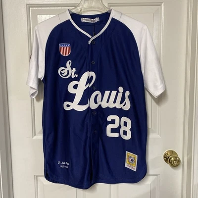 Camiseta de béisbol Headgear Classics St Louis Stars Liga negra para hombre M nueva con etiquetas $125 Foto 1 de 4