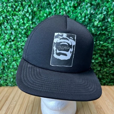 High Ten Cheese Hat Black Trucker Volcom Adult Adjustable Cap - Image 1 of 4
