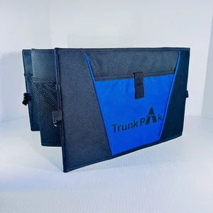 Trunkpak Premium SUV Truck Car Trunk Organizer Large Black Blue Heavy Duty - Picture 1 of 24