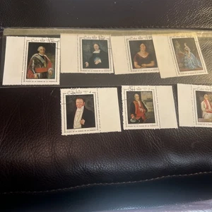 SA30g Isla Caribe 1972 Pinturas del Museo Metropolitano sellos usados - Imagen 1 de 9