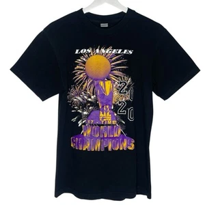 Undefeated LA Lakers 2020 World Champions 17 Time Champ T-Shirt UNDFTD Medium - Picture 1 of 3