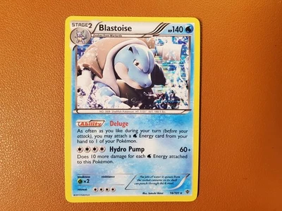 Blastoise Holo - 16/101 - Plasma Blast - Rare Holo - Pokemon TCG - LP - Image 1 of 2