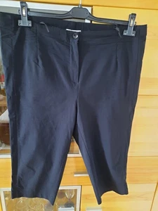 3/4 Hose Gr 50/52 stretch Von Helena Vera Schwarz - Bild 1 von 6