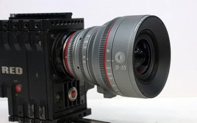 cine parfocal Sigma 18-35mm t2 canon ef mount full manual de clicked aperture - Image 1 of 4
