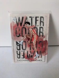 2024-25 Panini Court Kings - Water Color Zaccharie Risacher #13 (RC) - Picture 1 of 2