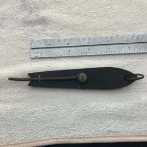 Vintage Wooden Tuna Lure Very Rare - Picture 1 of 24
