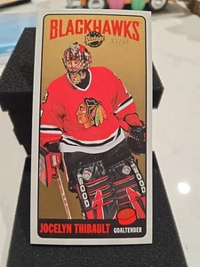 2002-03 Upper Deck Vintage Tall Boys Gold /99 Jocelyn Thibault Black Hawks  #T14 - Picture 1 of 3