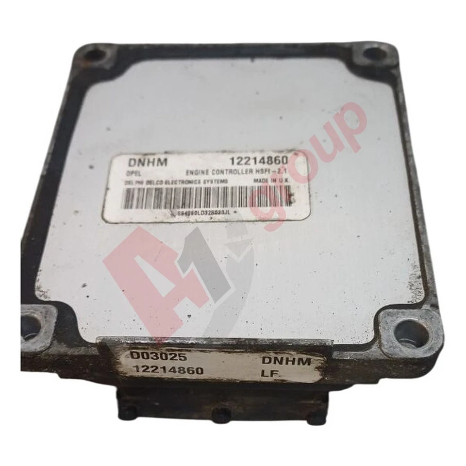 VAUXHALL ASTRA 1.6 Z16SE HSFI 2.1 ENGINE ECU DNHM 12214860 1998-2005 DNHM - Image 1 of 4
