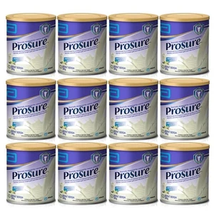 12X Abbott Pro Sure Milk Alto en Proteínas Prebiótico Mejora el Apetito 380g Vainilla - Imagen 1 de 14