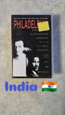 PHILADELPHIA cassette Album soundtrack BRUCE SPRINGSTEEN SADE GABRIEL India 🇮🇳 - Photo 1/4