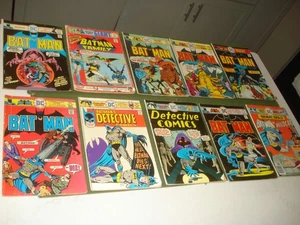 BATMAN COMICS & RELATED TITLES MID 1970's, GROUP OF 10 - Picture 1 of 13