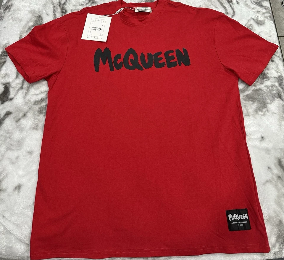 Camiseta mediana Alexander McQueen para hombre Foto 1 de 1