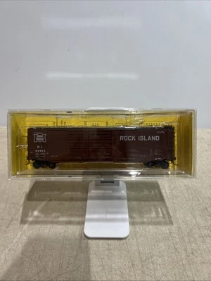 HO Kadee Rock Island 50’ PS-1 Boxcar 15' Dbl Youngstown Door 6710 RI #64543 NEW - Image 1 of 4