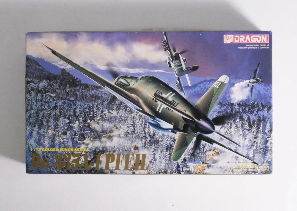 Dornier Do 335A-1 Pfeil  Dragon 1/72 + Fotoincisioni Eduard e Airwaves - Immagine 1 di 2