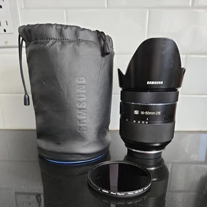 Samsung NX S 16-50mm f/2-2.8 OIS ED – Excellent – w/ Hood, Caps and Pouch - Picture 1 of 5