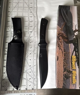 Frost Cutlery Knife  18-326. Silent Stalk Hunting  knife 12” With Sheath and Box - Image 1 of 4