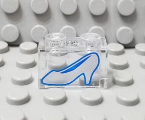 LEGO New Disney Princess Cinderella Translucent Clear 1x2 Glass Slipper Brick - Picture 1 of 1