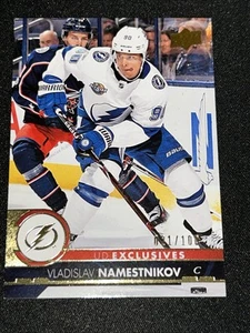 Exclusivo de VLADISLAV NAMESTNIKOV #/100 2017-18 exclusivo de cubierta superior #413 - Imagen 1 de 2